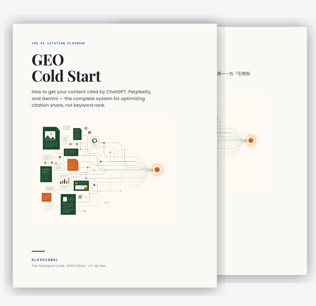 GEO Cold Start: The AI Citation Playbook